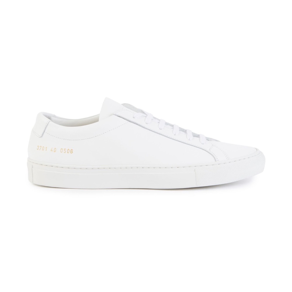 Common Projects Women's White Leather Low-Top Sneakers